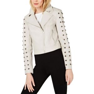 INC Studded Moto Jacket
